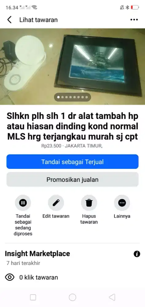 Slhkn plh slh 1 dr hiasan dinding atau sblh nya kond bgs hrg murah sj