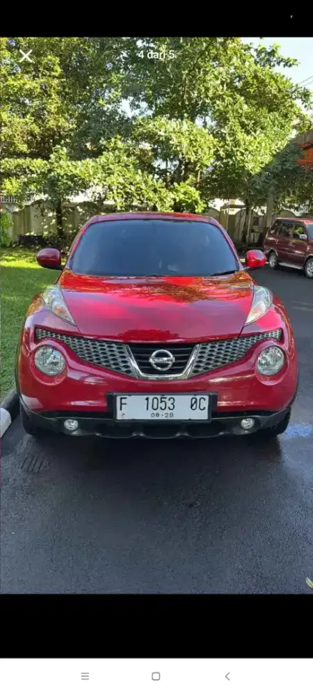 Nissan Juke RX red edition 2013