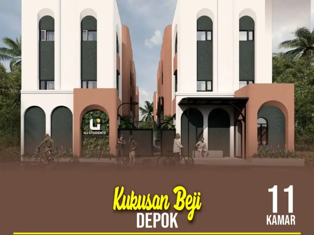 RUMAH KOST DEPOK DEKAT UI | JUAL KOS KOSAN DI DEPOK | JUAL RUMAH KOST KUKUSAN BEJI DEPOK