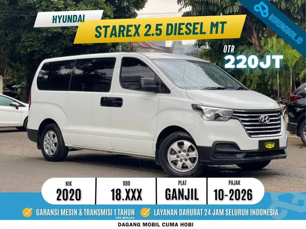 KM 18RB HYUNDAI STAREX 2.5 DIESEL MANUAL 2020 ISTIMEWA