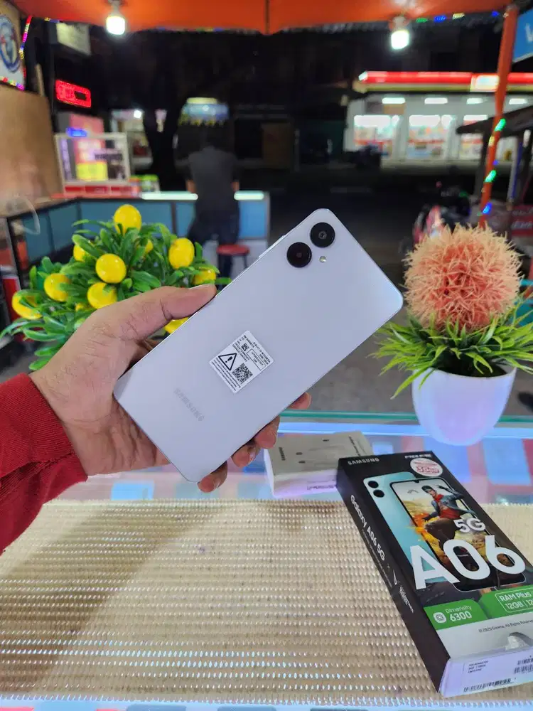 Samsung A06 5G Ram (6+6) 12Gb/ 128Gb Fullset Mulus Ori 100% Bergaransi
