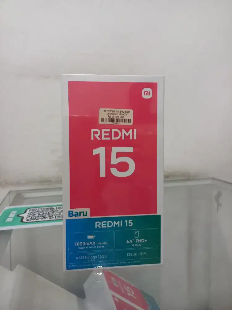 Xiaomi Redmi 15 16gb / 128gb Bergaransi Resmi