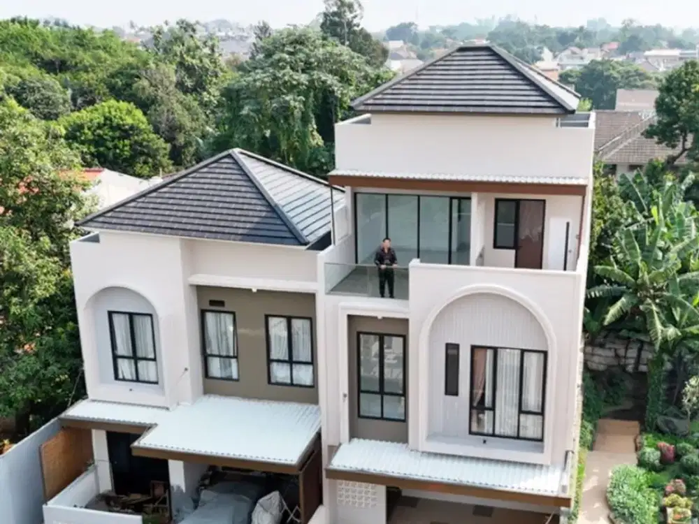 Rumah Mewah 2 Lantai Di Cirendeu Ciputat Dekat MRT Toll Lebak Bulus
