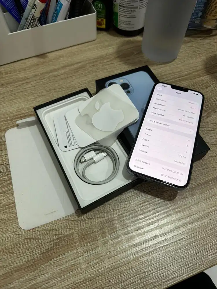 iPhone 13 Pro Max 128Gb Resmi iBox Indonesia Fullset Original