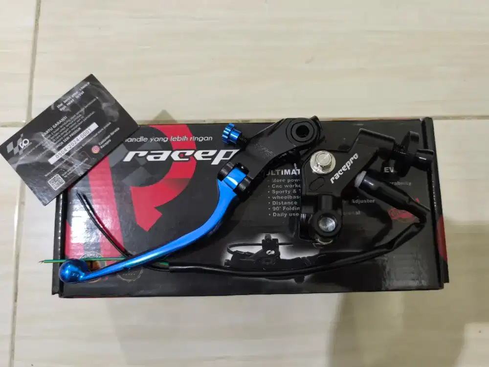 Master Rem/Kopling Kabel (Kiri) Merk Racepro Original Baru/Bukan Bekas