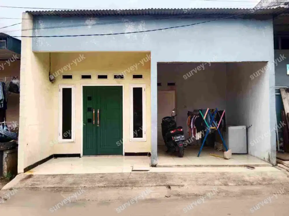 Rumah second  50 m2 shm pinggir jalan