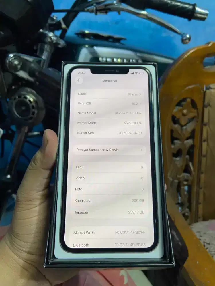 iPhone 11 promax 256 gb