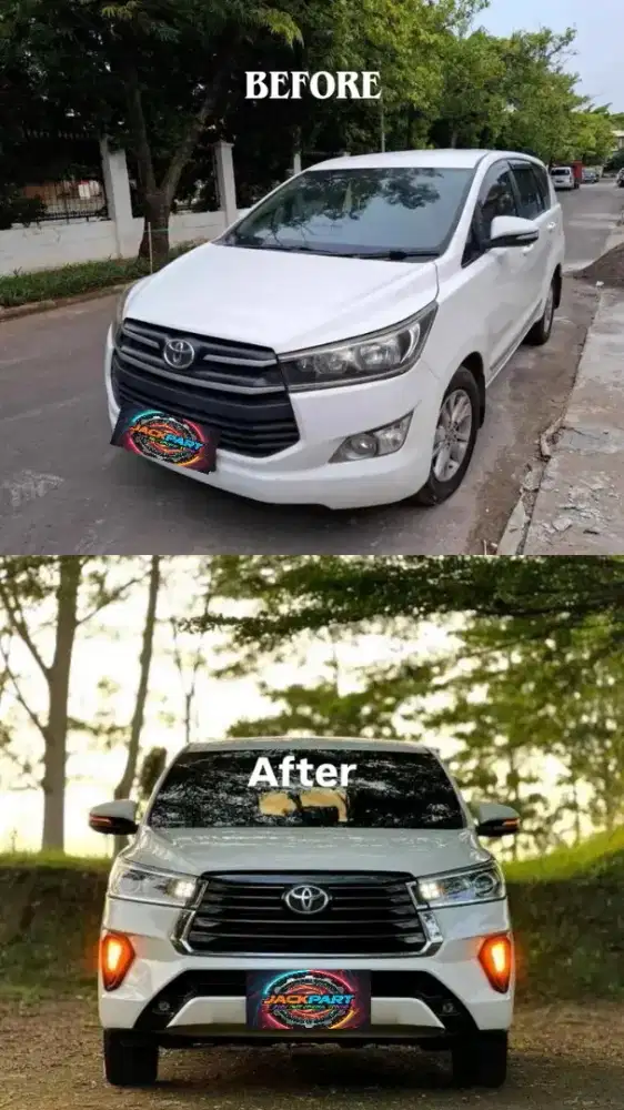 Bemper depan Inova reborn facelift 2023 original