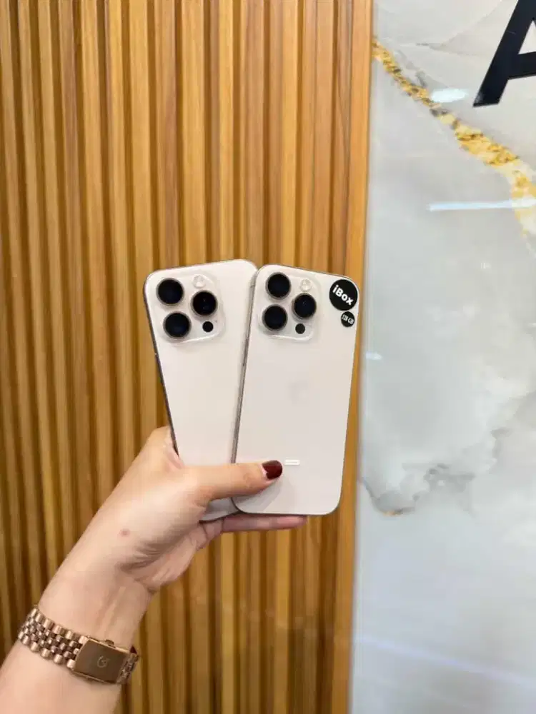 iPhone 16 Pro 256 GB Dessert iBox ( Garansi aktf s/d 2026 bh 100%)