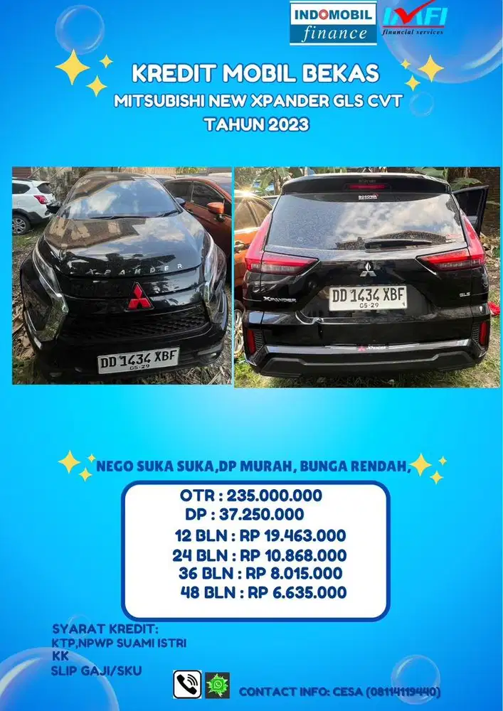 Mitsubishi New Xpander GLS CVT