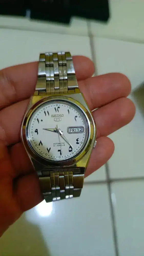 Seiko 5 Dial Arabic Vintage