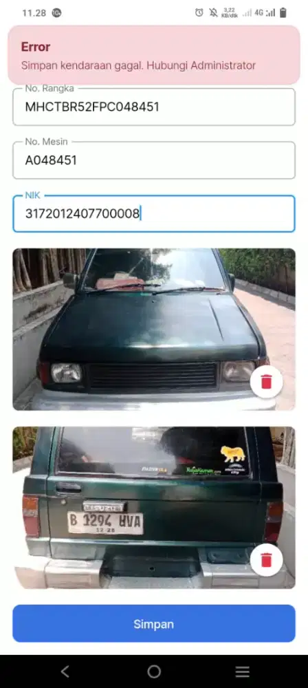 Mobil Dijual Isuzu Panther minibus tahun 93