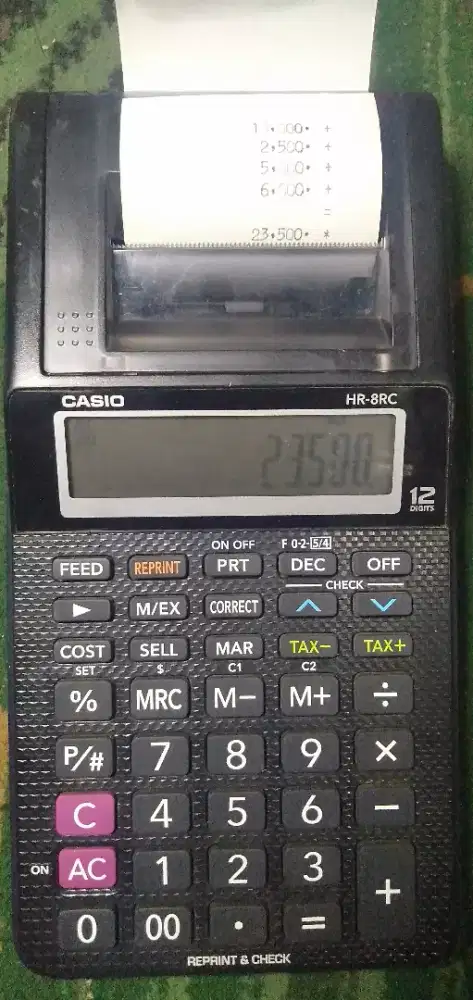 Calculator CASIO Printer HR-8RC