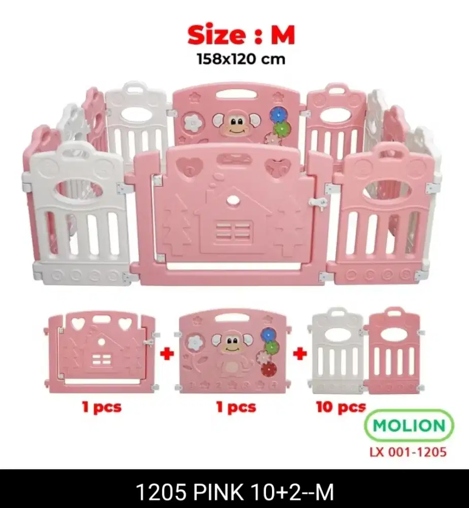 Pagar anak ukuran 158×120