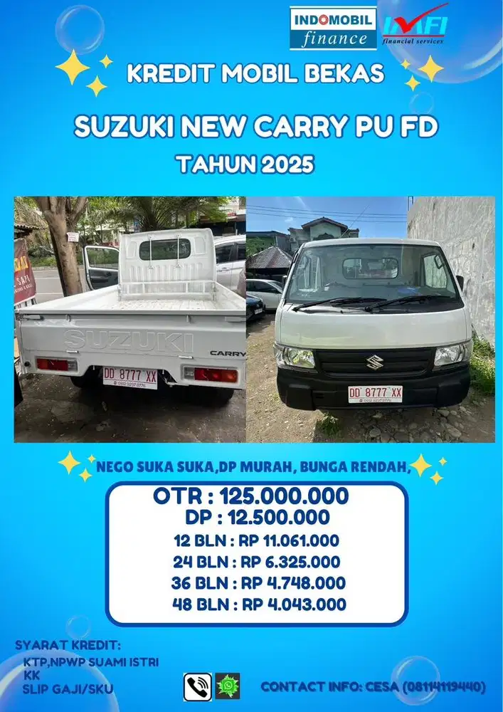 Suzuki New Carry PU FD