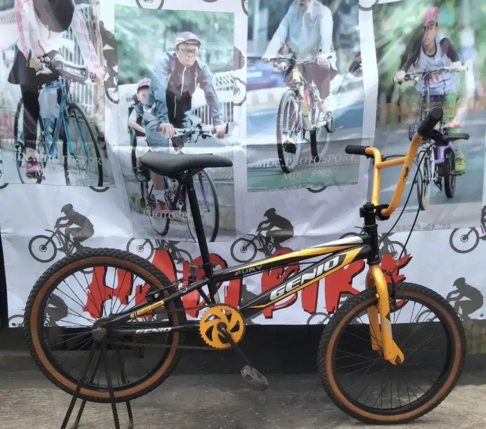 JUAL BMX GENIO SIZE 20