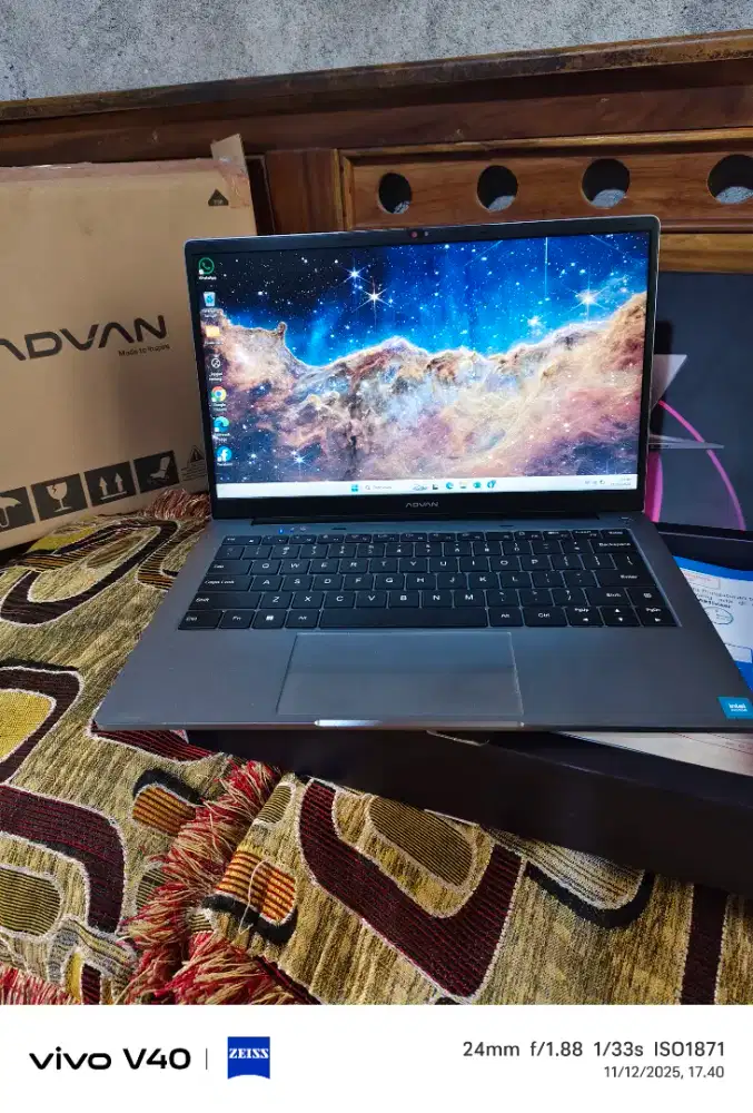 Laptop Advan Tbook N100 14inc istimewa full ori(1 bulan pakai)