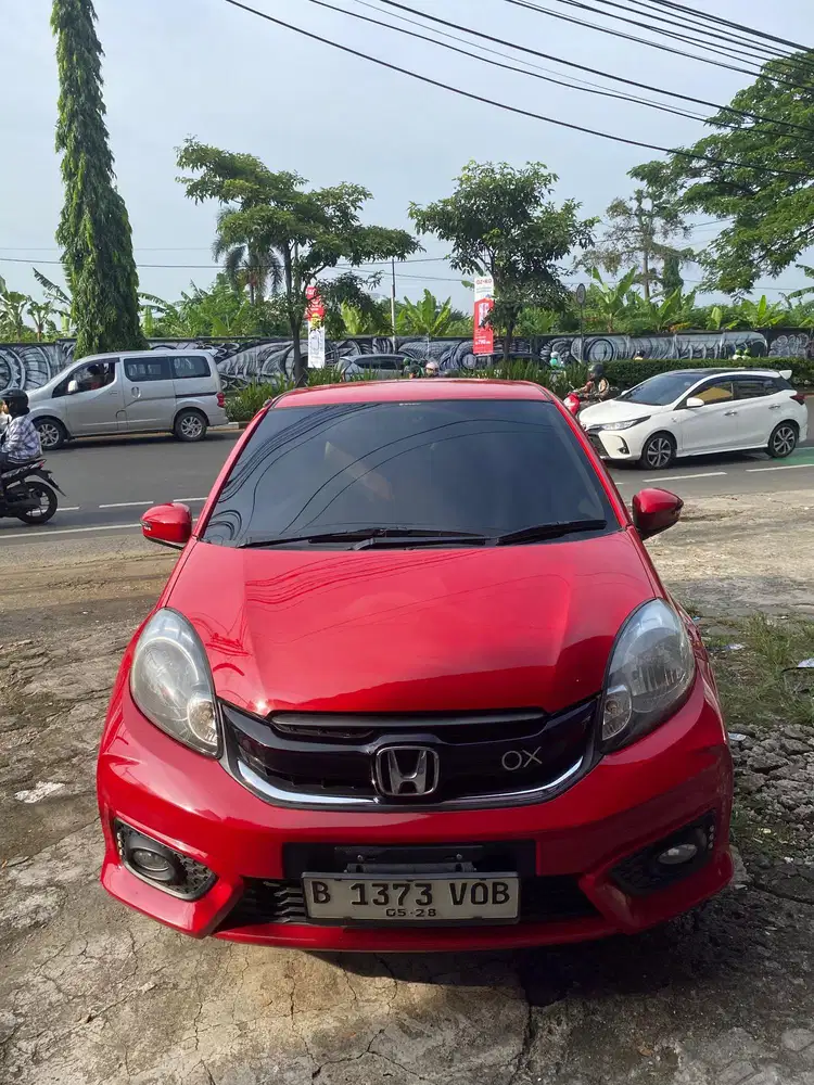 Honda Brio 1.2 E Automatic Facelift 2018 Merah NEGO SAMPAI DEAL