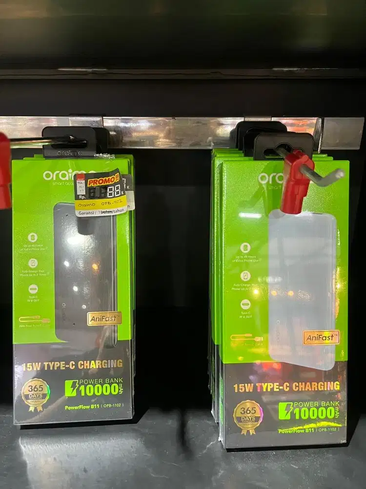 Powerbank Oraimo 10.000mAh 15Watt OPB-1102