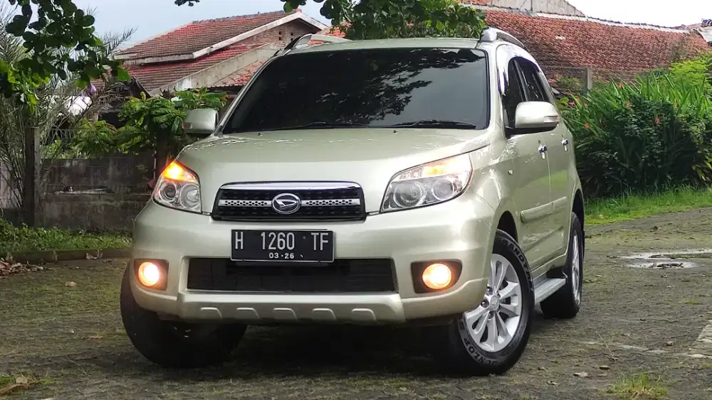 [DP 7jt] 2011 TERIOS TX 1.5 manual ISTIMEWA