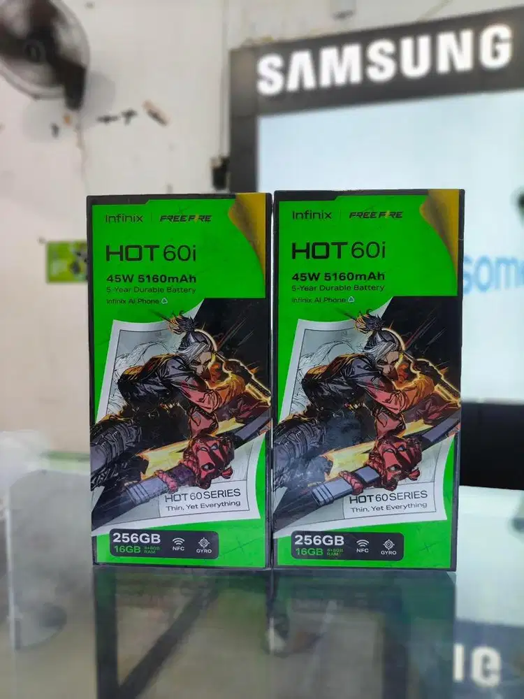 Infinix Hot 60i 8/256 Baru Promo