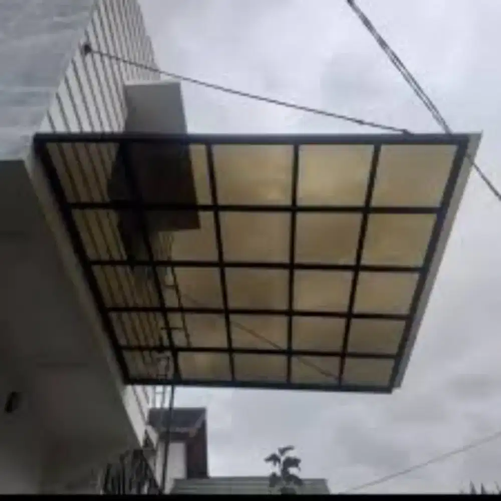 0017 kanopi atap sollarflat