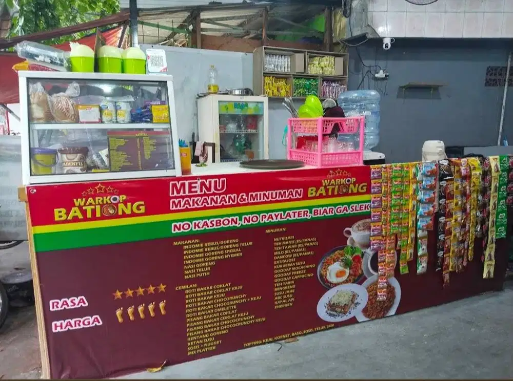 LOWONGAN PEKERJAAN UNTUK JAGA WARKOP BATIONG