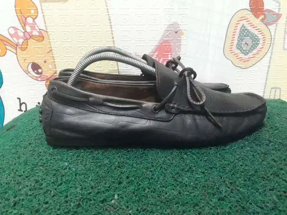 Hushpuppies slip on leather original size 43 Kndisi ok siap pakai asli