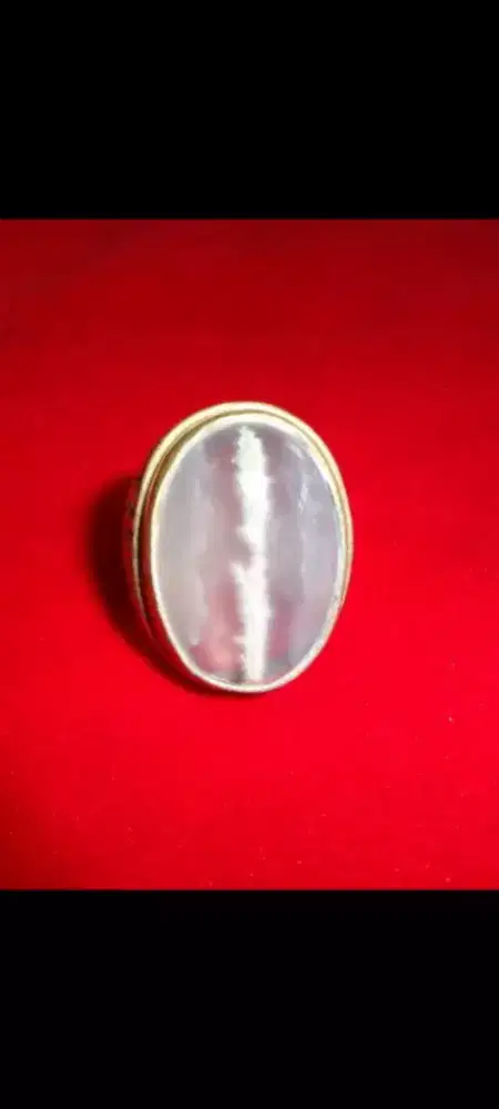 Batu Akik BADAR KRISTAL SERAT Alami