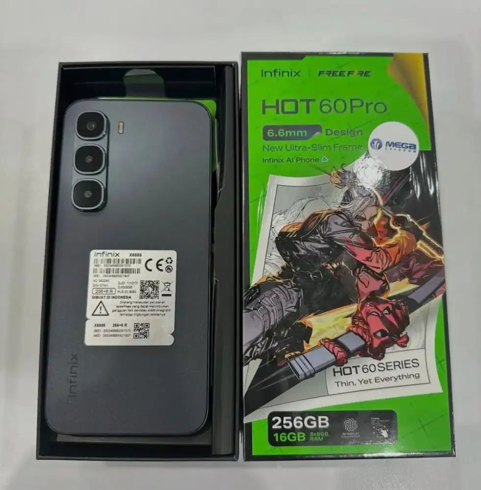 INFINIX HOT 60 PRO RAM 8/256 BARU