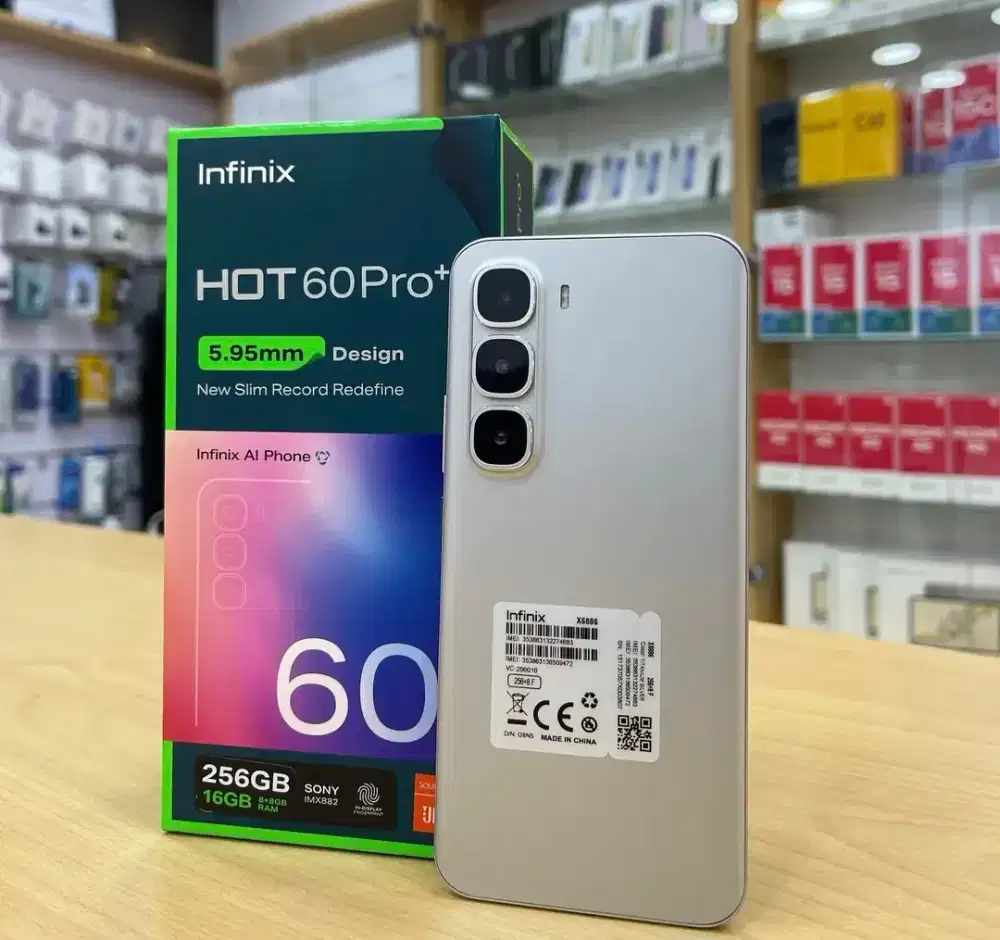 INFINIX HOT 60 PRO+ RAM 8/256 BARU