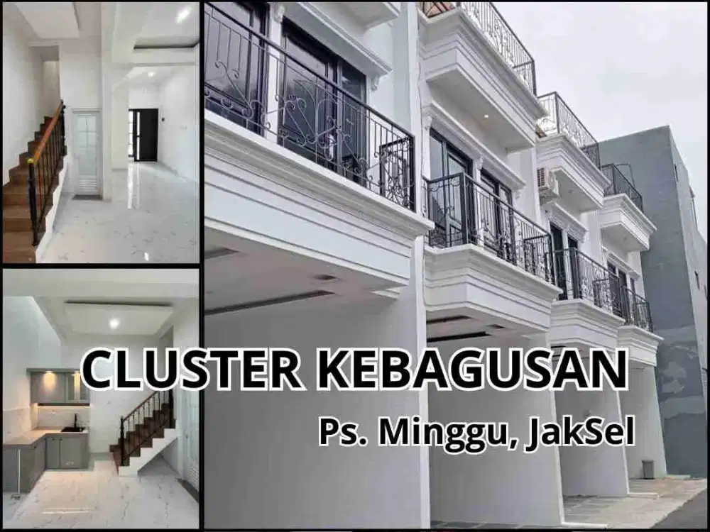 Rumah Cluster Di Kebagusan Pasar Minggu