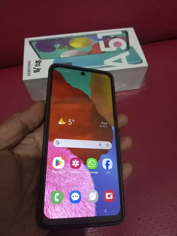 Samsung galaxy A51 Ram 8GB/128GB Fullset Resmi