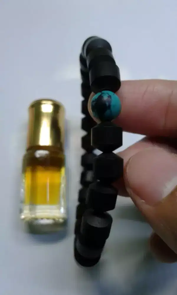 Gelang Kayu Kelor Mix Pirus China