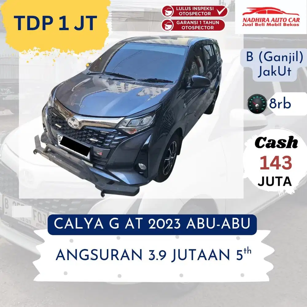 Promo DP 1 Juta Aja Calya G AT 2023 Abu-abu