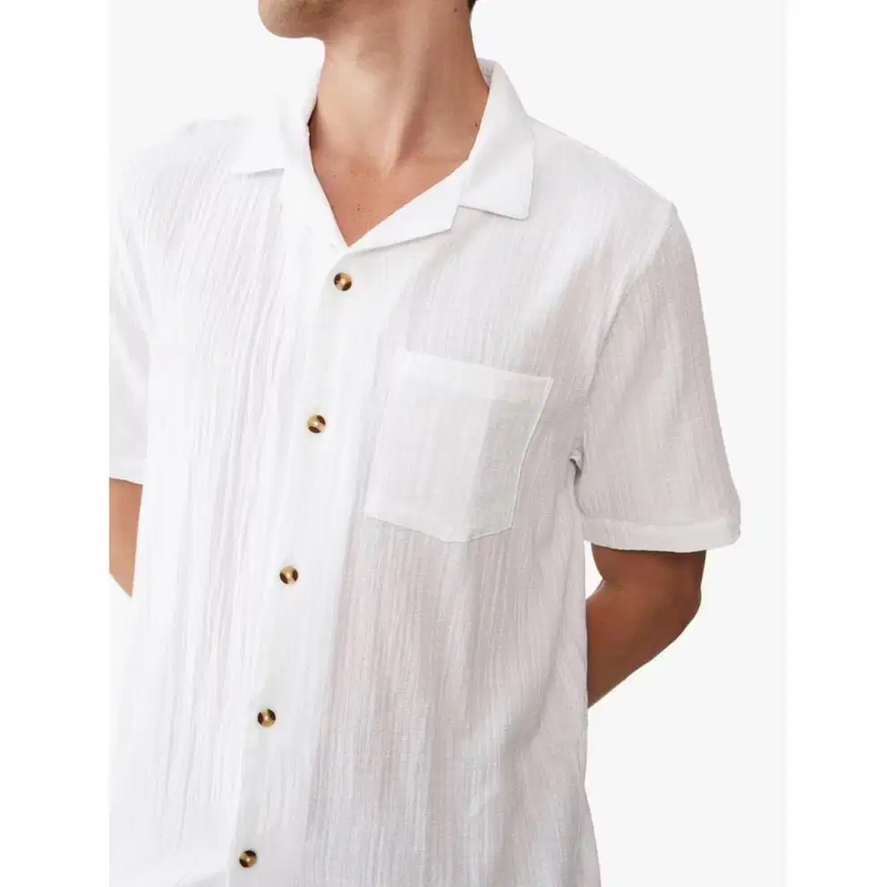 Kemeja Baju Cotton On - Riviera Short Sleeve Shirt