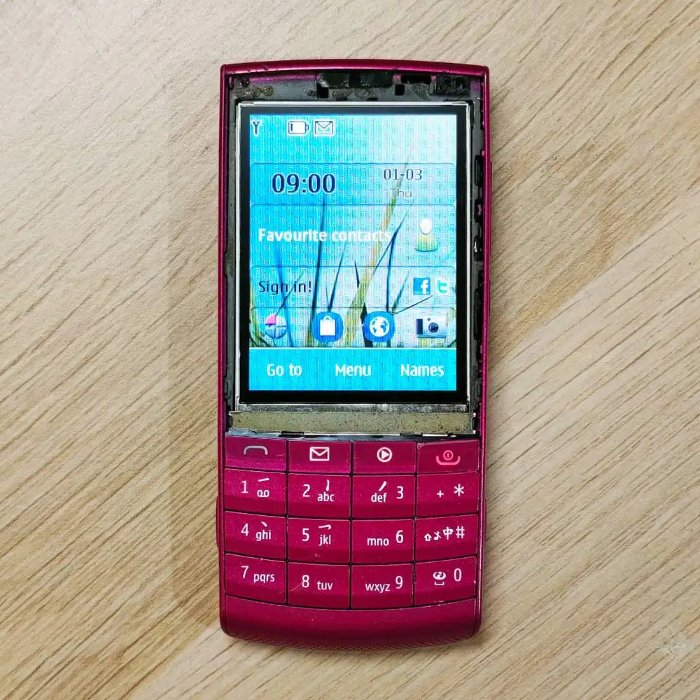 Nokia X3-02 Touch and Type RM-775 Magenta Pink