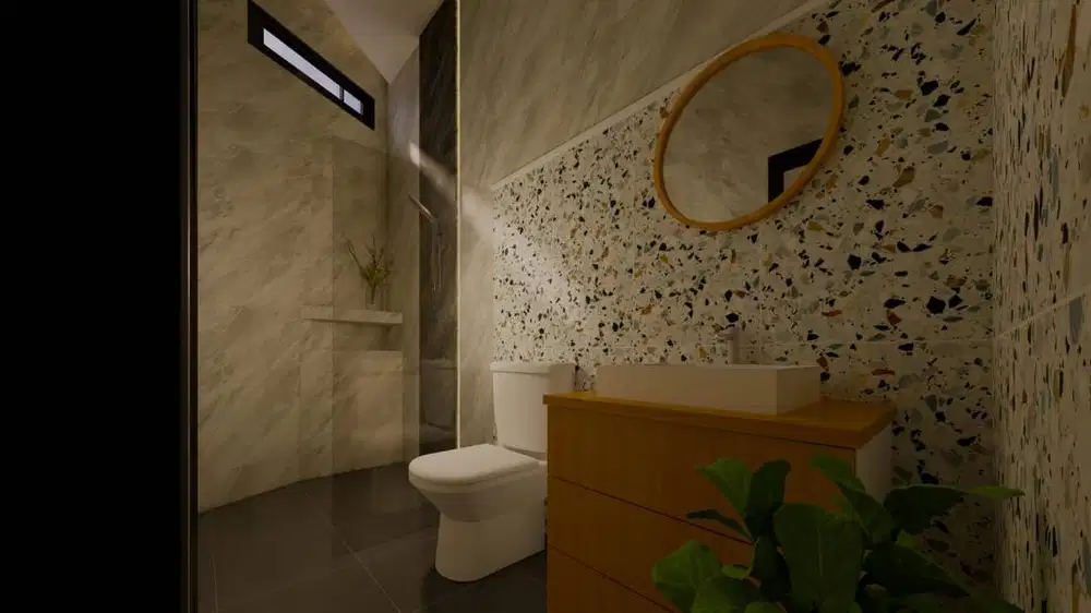 Jual Rumah  Baru semi furnish bata merah Pamulang Tangerang selatan