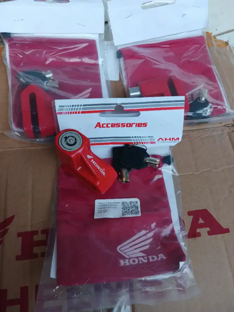 Gembok Cakram Ori Honda
