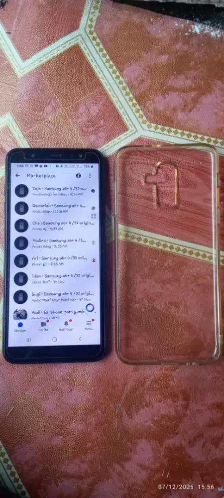 Samsung galaxy a6+ ram 4/32 ori segel