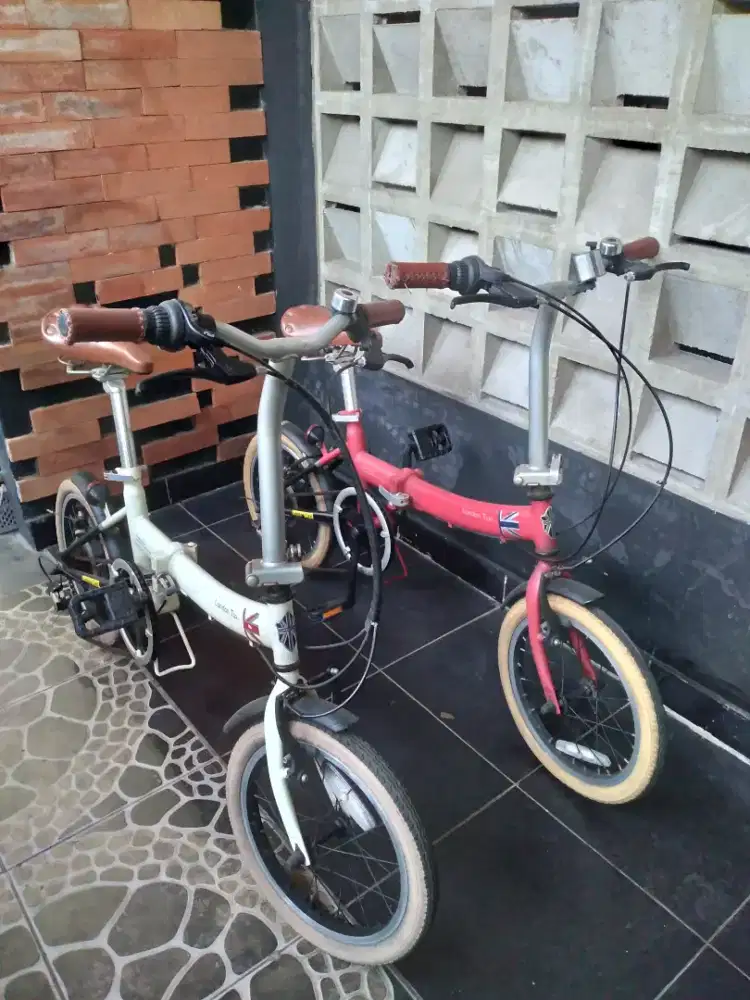 london taxi sepeda lipat 16inch dewasa/remaja/anak