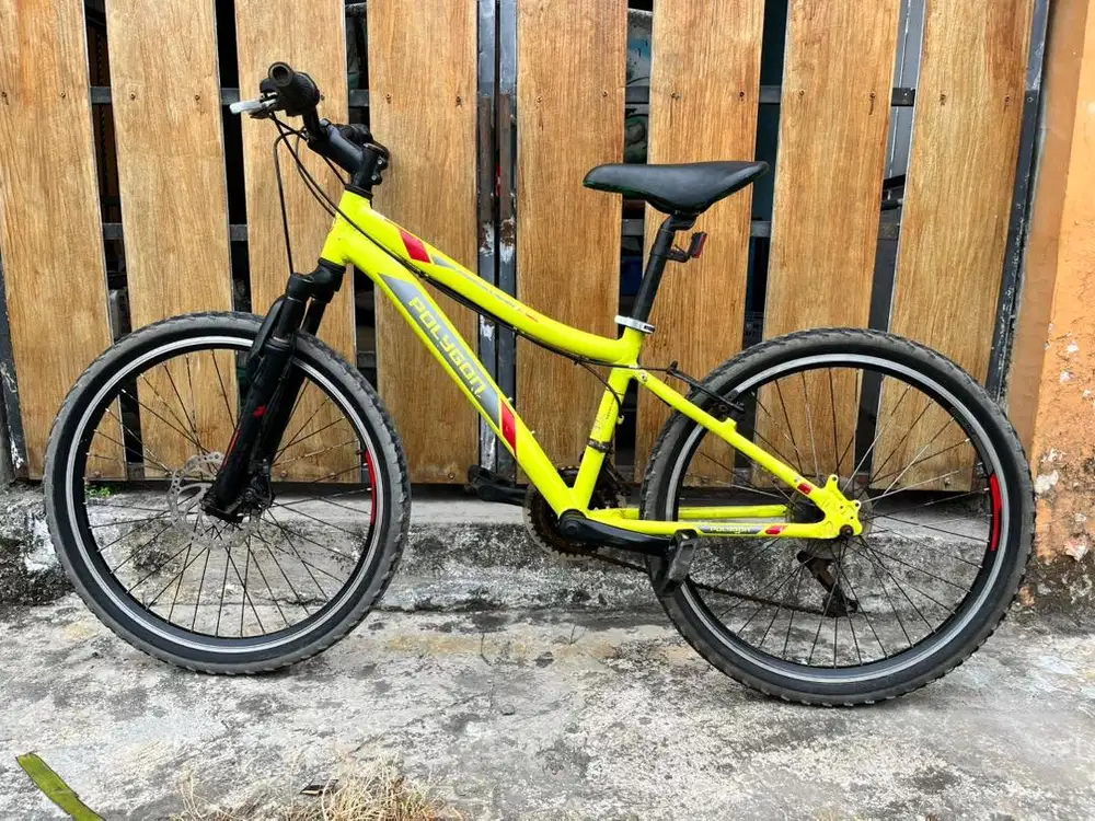 Sepeda Gunung MTB Polygon Relic Alloy UK 26 Hijau Normal