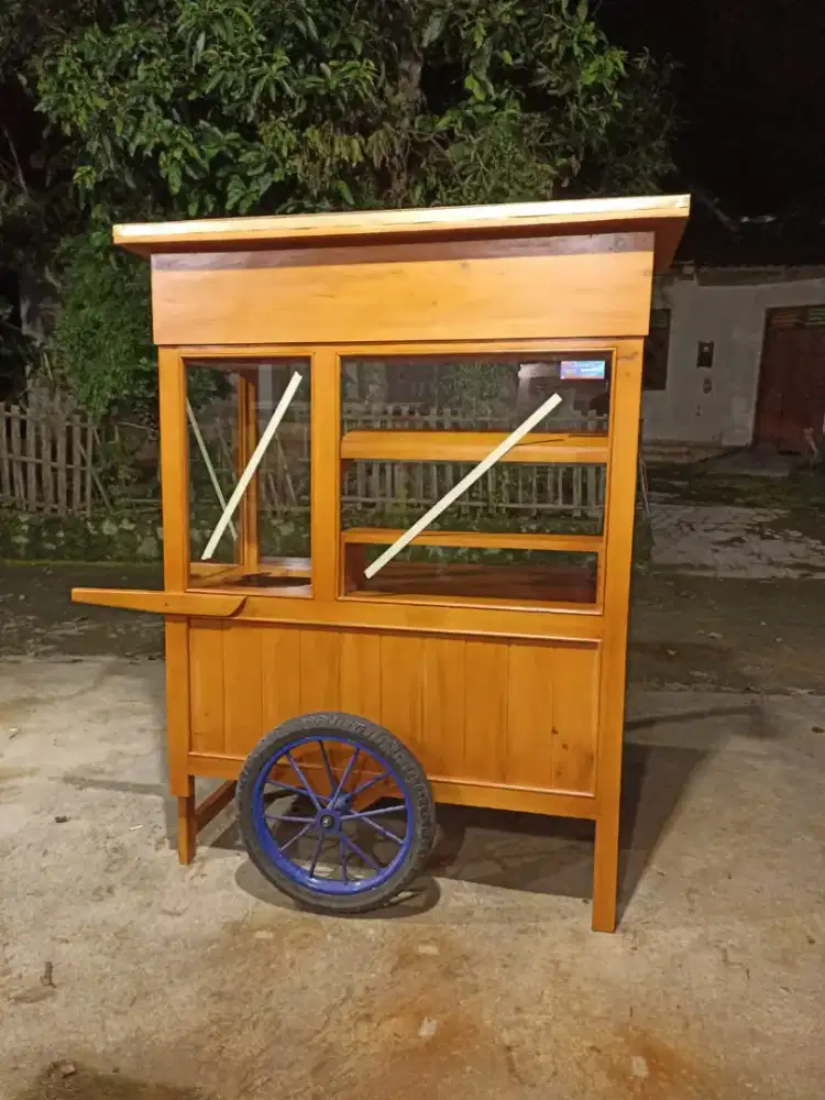 Gerobak Angkringan Bakso Mie Ayam PeceL Bubur Sate Martabak Ronde dlL