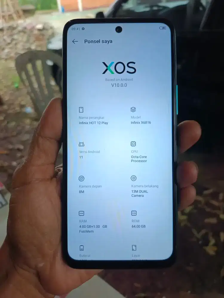 infinix hot 12 play hp ajja