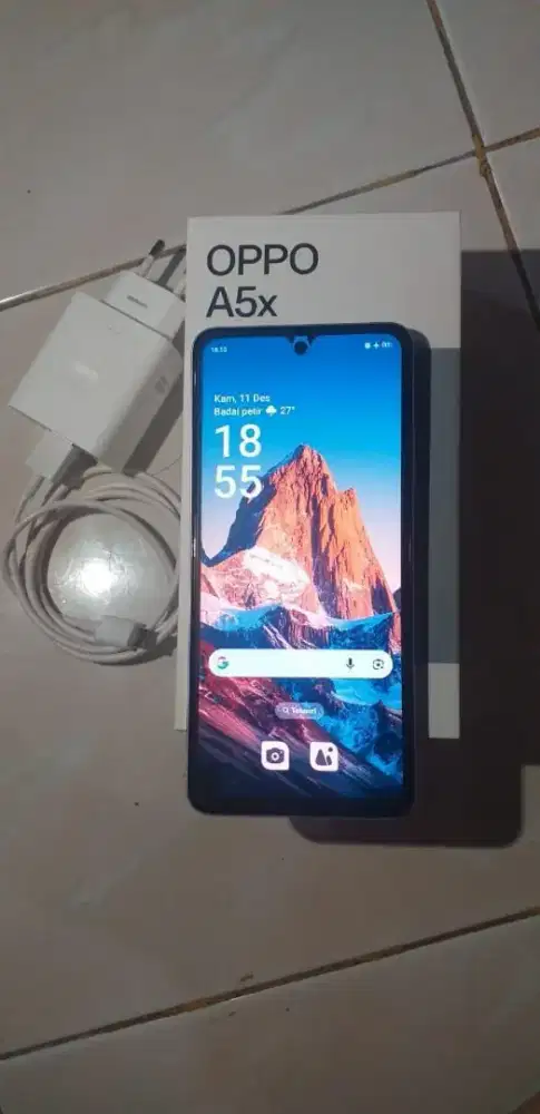 Oppo A5X pink 6/128 ori garansi resmi