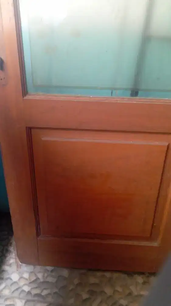 Pintu kaca masih bagus