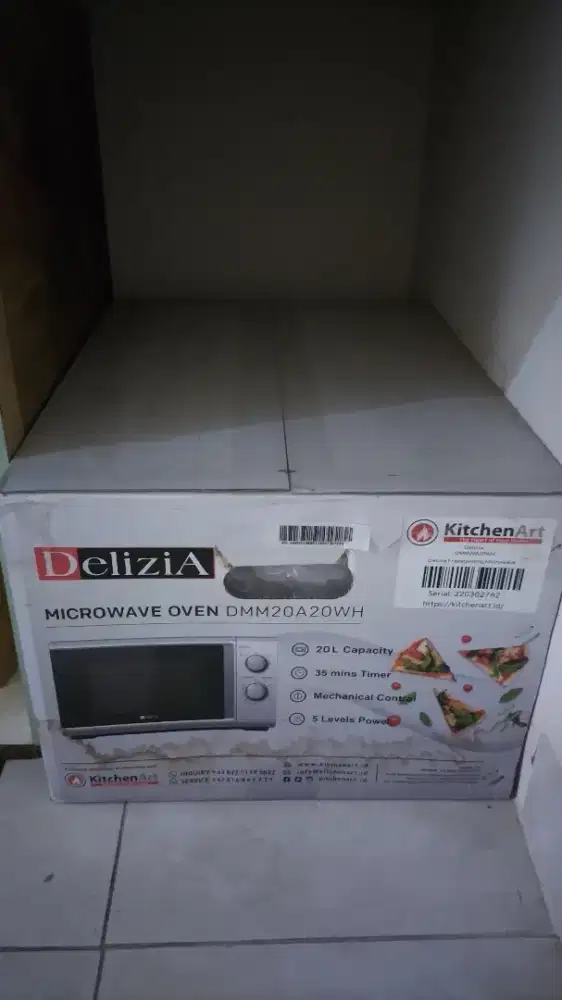 Microwave murah delizia DMM20A20WH