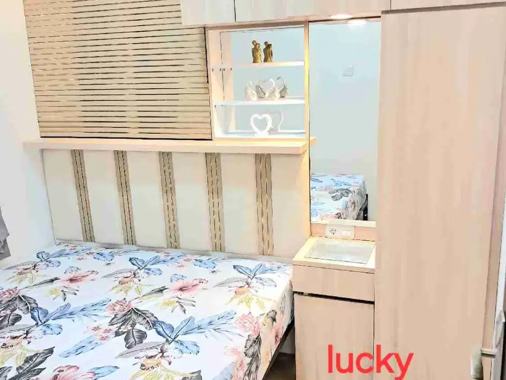 furnish baru apartemen sunter park view mewah murah unit baru renovasi srt SHM