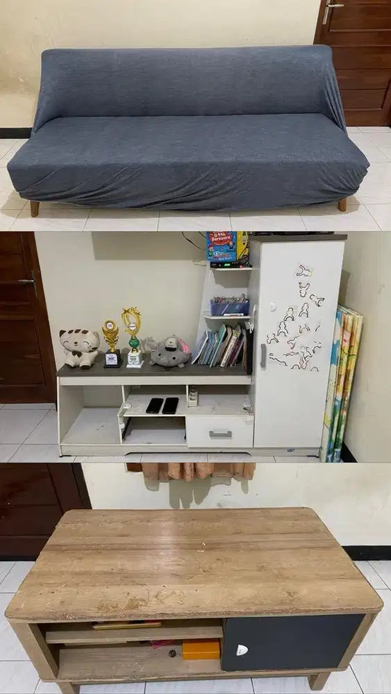 Jual Sofa, Meja Tamu, Lemari