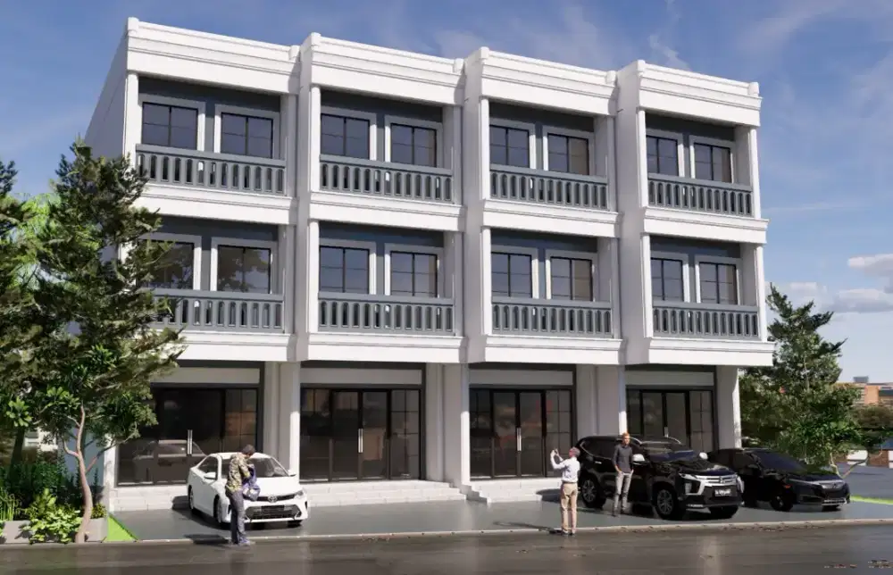 Ruko mewah 2 lantai dan 3lantai dirawasari cempaka putih jakarta pusat